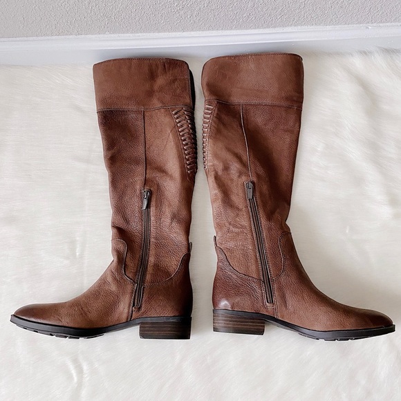 ✨New VINCE CAMUTO Patamina Leather Riding Boots - Picture 5 of 8